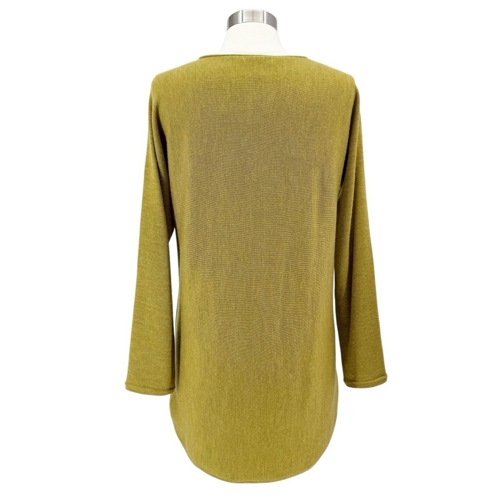 EILEEN FISHER Long Sleeve 100% Merino Wool Sweater M - Picture 4 of 7
